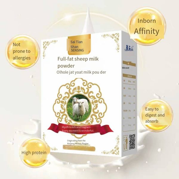 Xinjiang original goat milk powder, no additives, high-calcium goat milk powder for children, middle-aged and elderly people