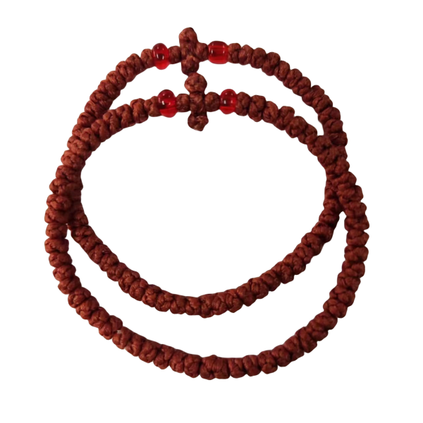 Factory Custom Orthodox Prayer Rope Bracelet for Kids, Brojanica, Komboskini, Chotki, Thin Waxed Thread Prayer Rope Bracelets