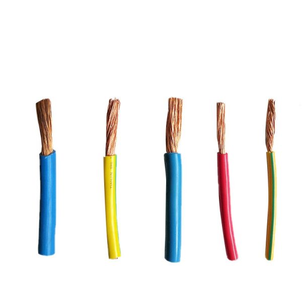 Special Cable for Home Decoration Projects, Oxygen-free Copper Core BVR Plastic Flexible Wire, Single-core 19-strand 6-square