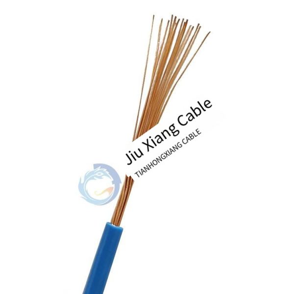 Tianhongxiang BVR 4-square Copper Core Wire and Cable. Tianjin High-temperature Home Decoration BVR Flexible Power Cord