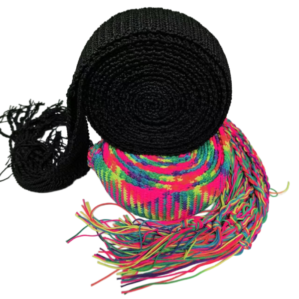 Factory Wholesale Handmade Blank Reyon Silk Gartel Strings, Gartel Ritual Belt, Hand Crochet Gartelused, Sprang Silk Gartels