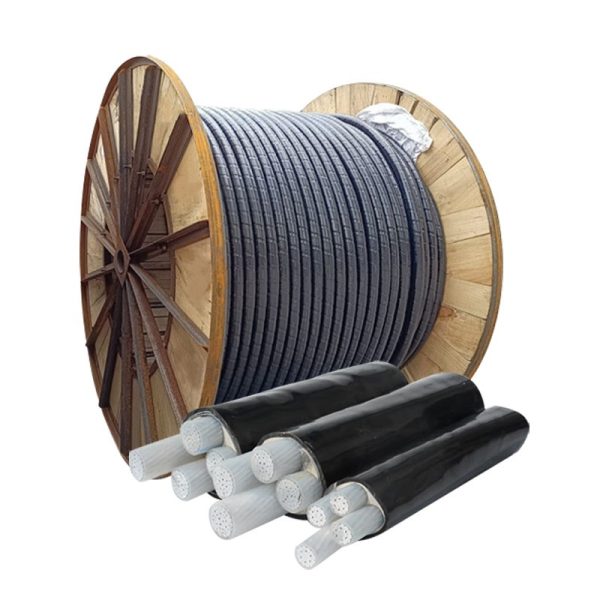 Municipal engineering power cables - Conductive performance excellent cables - Aluminum core cables - Low voltage YJLV 4*95 + 1*50. Order starts from 10 meters.