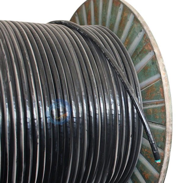 Manufacturer's copper core power cables, mining low-voltage PVC rubber insulated wires, high-strength YJV4*4 cables - 5 pieces for each batch.