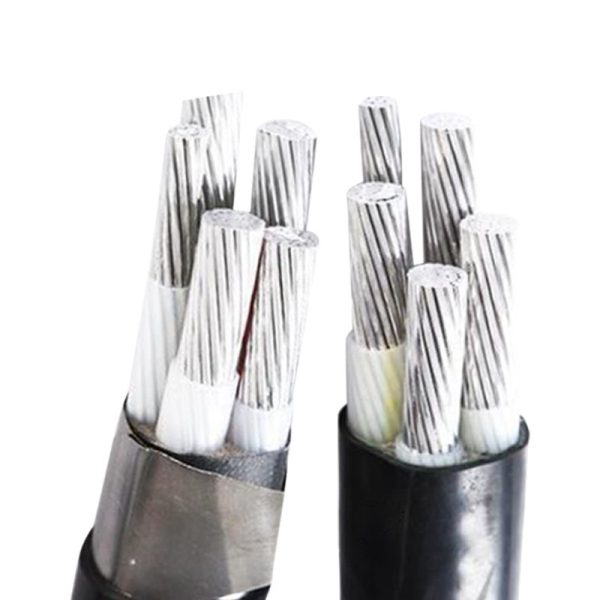 Engineering YJLV aluminum core overhead cable with 3+1, 3+2, and 4+1 core configurations. Cable sizes are 16/25/35/50/70/95 square inches. Minimum order quantity is 10 meters.