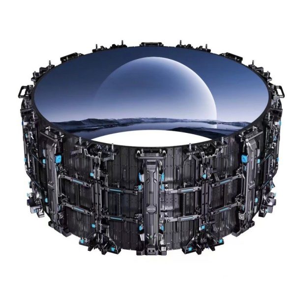 Flexible LED rental screen full-color stage waterproof outdoor curved screen large screen hotel conference performance. 1 piece minimum order.