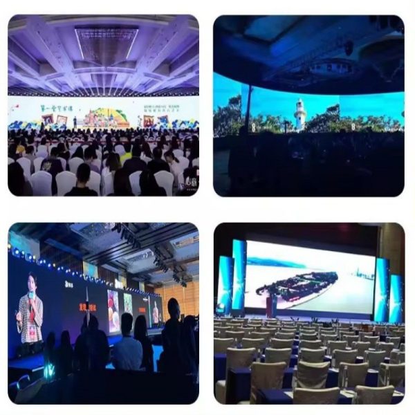 Indoor LED high-definition stage large screen P2.604 500x1000mm outdoor rental screen LED background wall. Minimum order quantity: 1 piece.