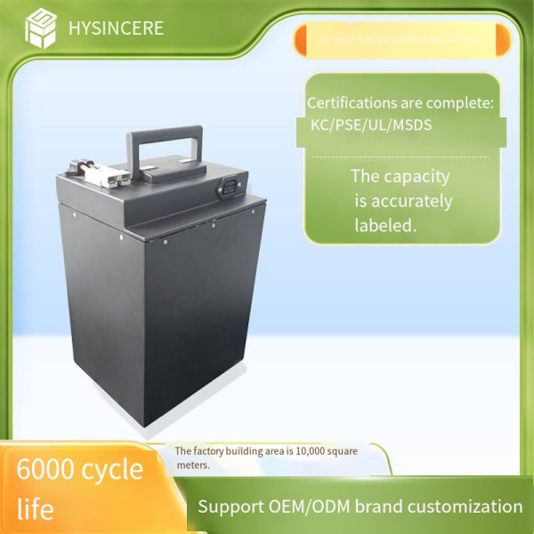 Factory-made large-capacity 48V 26Ah battery for delivery electric two-wheelers and express three-wheel motorcycles. Minimum order quantity: 20 pieces.