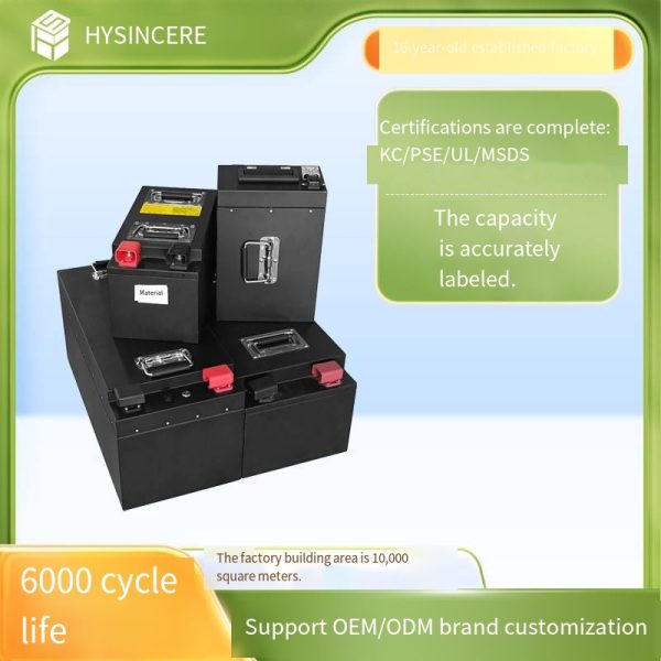 Factory wholesale: 72V, 60V, 48V low-temperature resistant large-capacity electric motorcycle, two-wheeler, three-wheeler batteries. Minimum order quantity: 1 piece.