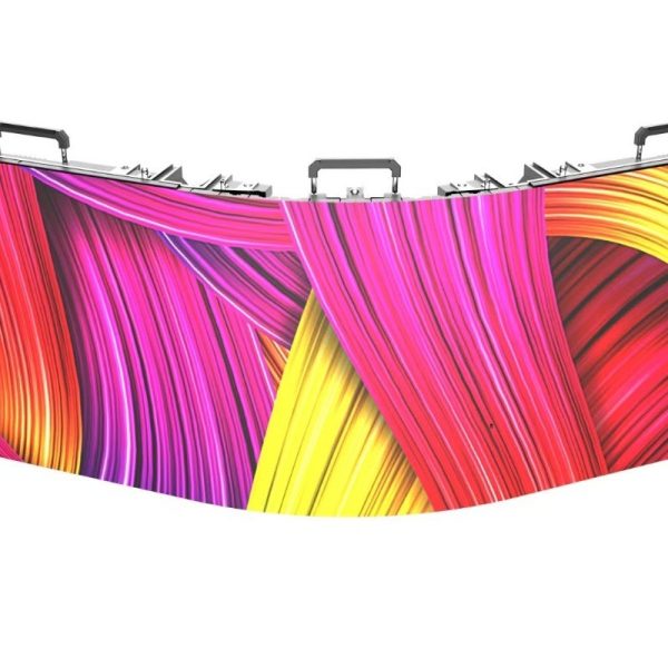 Factory supplies full-color LED display screens. High-definition full-color high refresh rate curved flexible indoor conference room rental screens. Minimum order quantity: 1 piece.