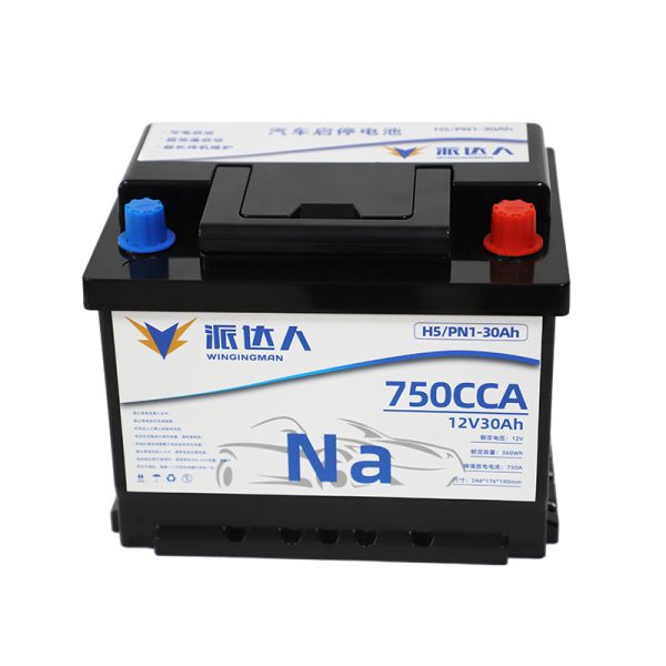 Automotive starting sodium battery, sodium-ion 12V30Ah,12-volt high-capacity battery specifically designed for automobiles