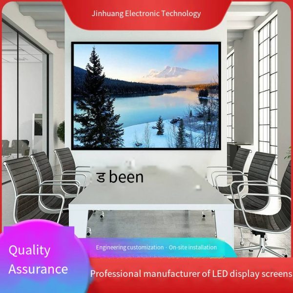 Large Display conference room display screen splicing screen,indoor soft mold high-definition full-color concert large screen