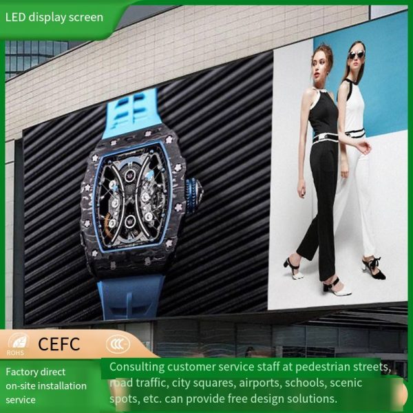 Foreign trade outdoor full-color led display screen P3, P4, P5, P8, P10 high-definition waterproof outdoor LEDdisplay