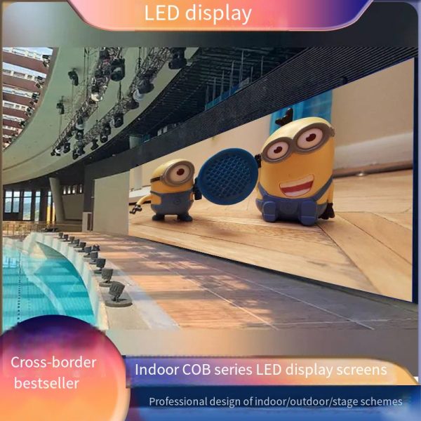 Indoor COB small-pitch thin and light meeting room led screens P1.25, P1.53, P1.86, with high brightness